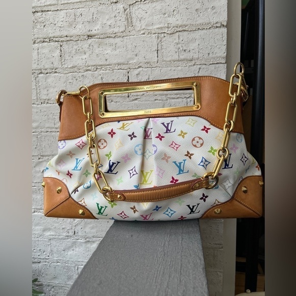 Louis Vuitton Multicolor white Judy bag - Picture 6 of 16